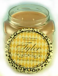 WARM SUGAR COOKIE Tyler 22 oz Large Scented 2-Wick Jar Candle