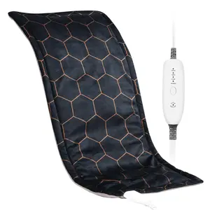 【Summervibes】VEVOR Far Infrared Heating Pad,  , 12" x 24" Weighted Heating Pad with Far Infrared Therapy, 4 Temperature Settings, 2-hour Auto-off, Electric Heating Pad for Back Neck Shoulder Abdomen Pain Relief