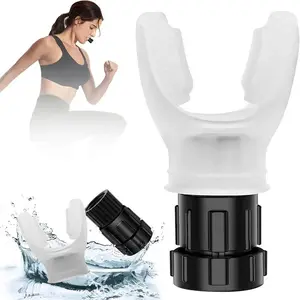 Adjustable Breathing Trainer, Lung Function Exercise Tool, Breathing Exercise Tool for Running, Swimming, Fitness, Athlete and Active Lifestyle Essentials