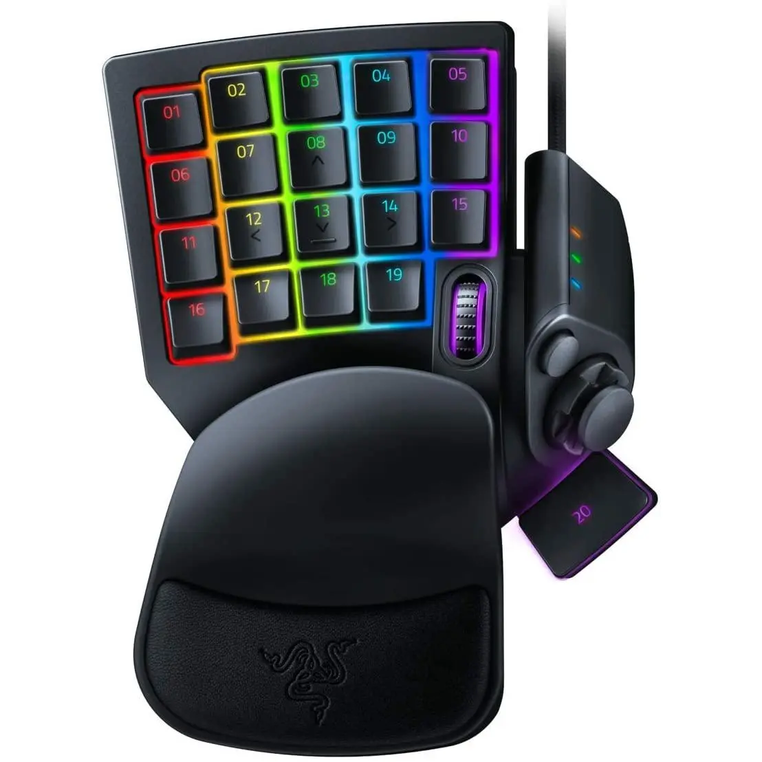 Razer Tartarus Pro - Analog Optical Switch Gaming Keypad with Programmable Keys, Left-Hand Controller for MMO and PC Gaming