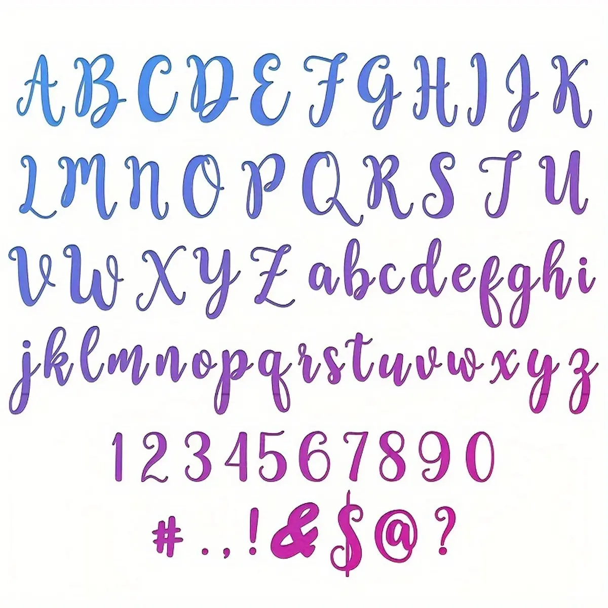 Metal Cutting Dies for Numbers, Embossed Letter Designs, Alphabet Symbols & Templates, Wide Range, Scrapbook Materials, Perfect for Scrapbooking and Card Making Projects