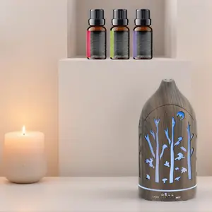 Aromatherapy Diffuser  Auto Shut Off, Ultra Quiet, 3  Oils  Perfect for Stress Relief, Sleep & Mindfulness jellyfish humidifier house humidificador  de  aroma   diffuser