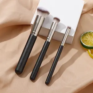 Exemption from postage Foundation Brushes Set For Liquid Makeup, Professional Kabuki Foundation Brushes Set For Blending Liquid Cream Flawless Powder, Cosmetics Buffing Stippling Concealer