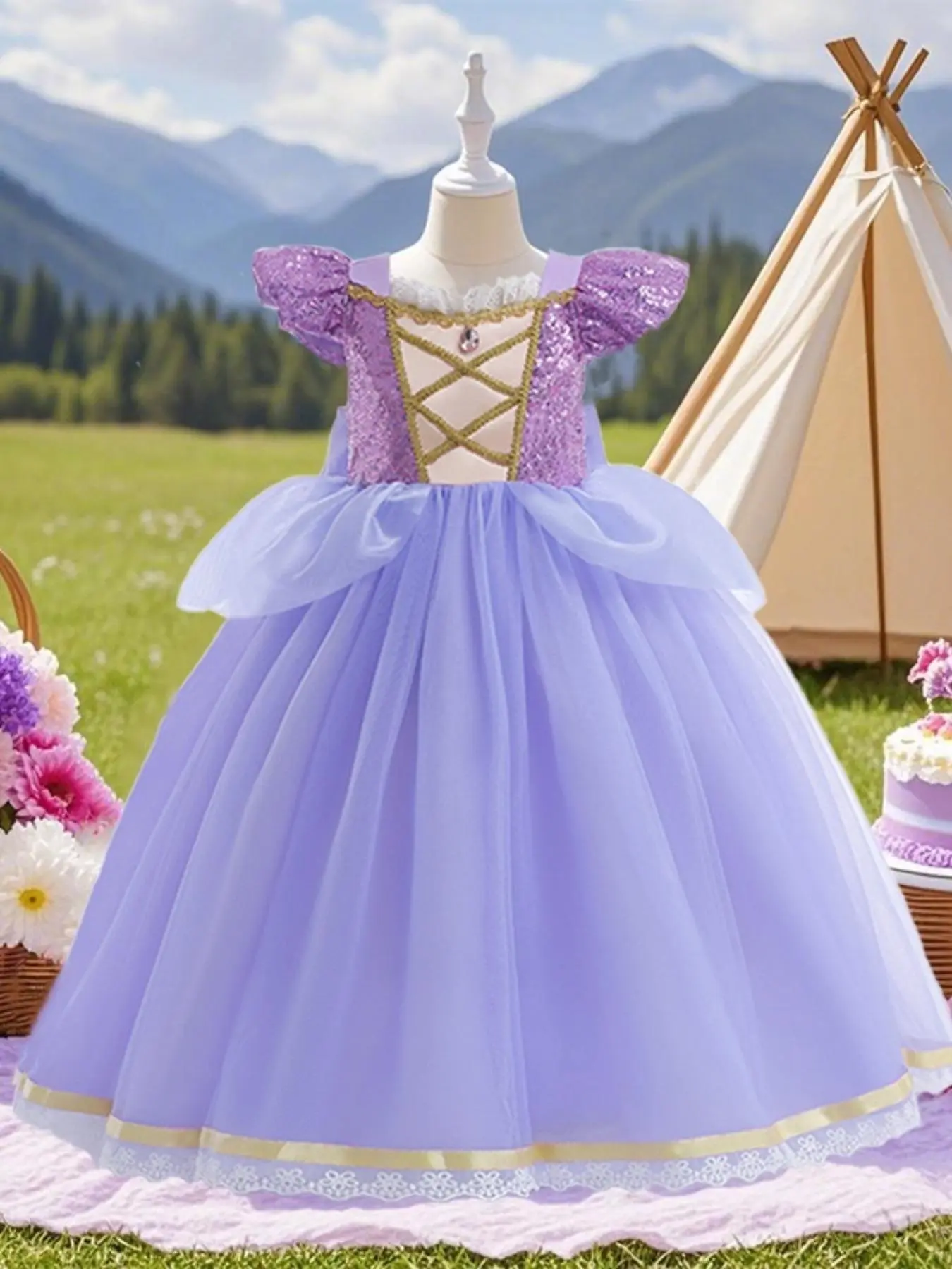 Toddler Girl's Sleeping Beauty Princess Costume Dress, Elegant Romantic Fairy Tale Princess Dress for Party, Kids Clothes for Cosplay - TikTok Shop Toddler Girl's Sleeping Beauty Princess Costume Dress, Elegant Romantic Fairy Tale Princess Dress for Party, Kids Clothes for Cosplay - TikTok Shop