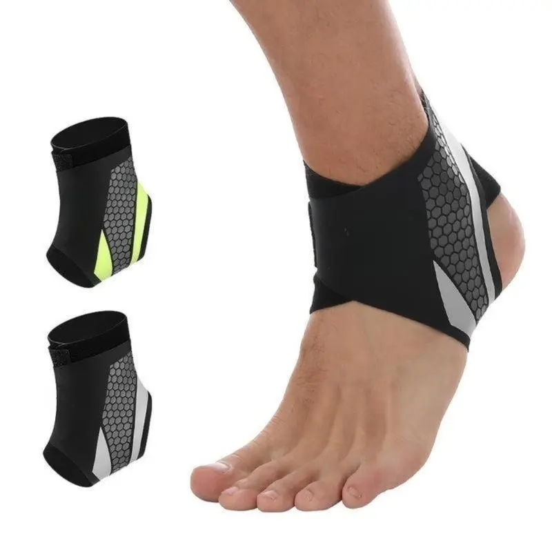 Ankle Protective Compression Cuff - Lightweight, Breathable, Flexible-Fit Stabilizer with Pain Relief, Prop 65 Safe Sleeves for Running, Daily Active Wear