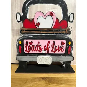 Valentine Heart Truck Inserts Loads of Love Truck Add-on Interchangeable Retro Truck ADD-ON ONLY Truck Inserts