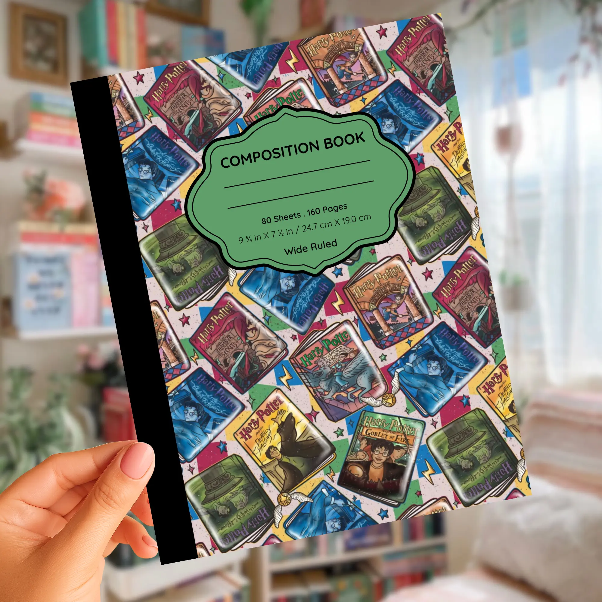 Wizard Books Composition Notebook