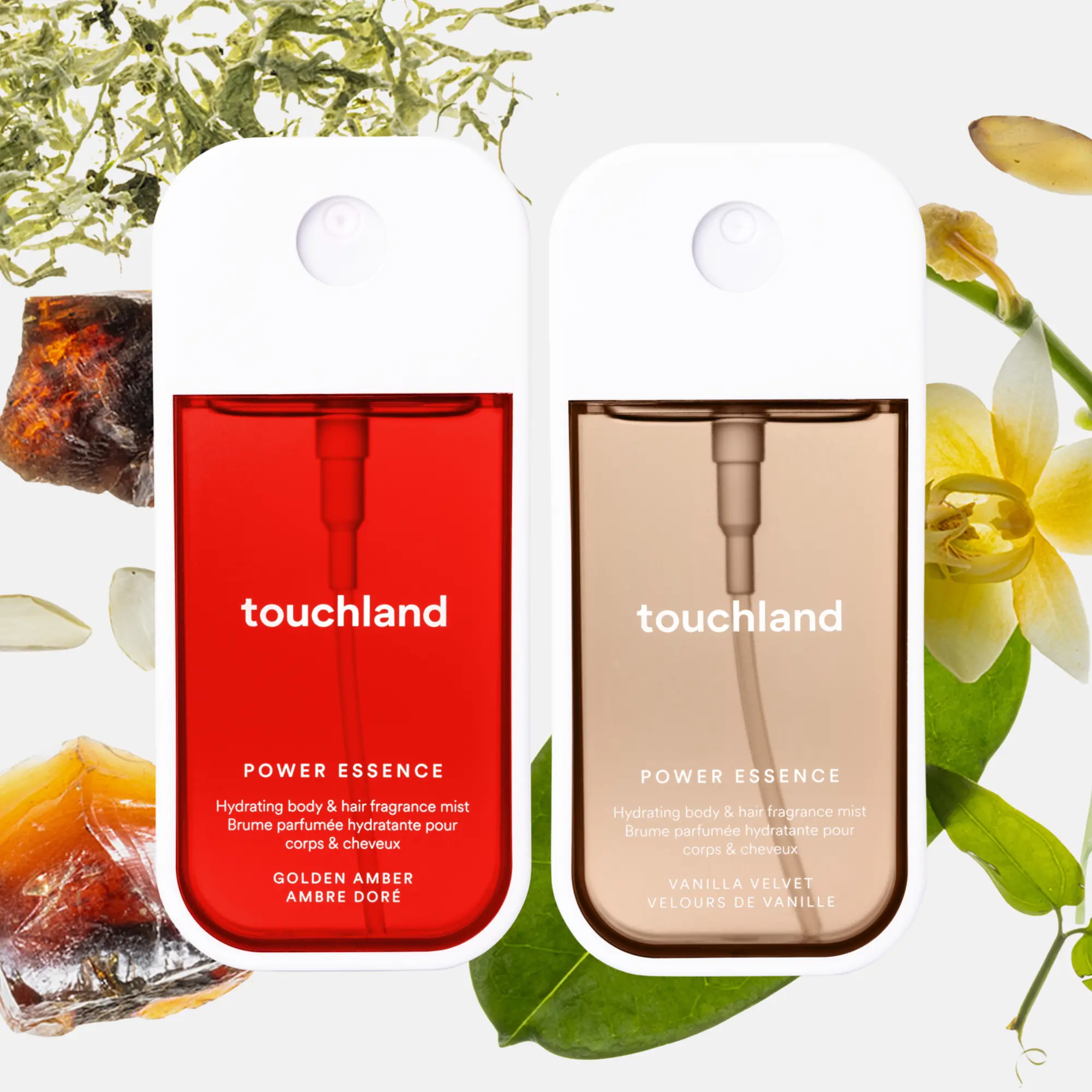 Touchland Mocktail Duos, Body & Hair Fragrance Mist Bundle Touchland Mocktail Duos, Body & Hair Fragrance Mist Bundle