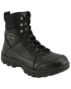 Milwaukee Leather Men's Lace-Up Tactical Boot Round Toe Extended Sizes - Mbm9081x