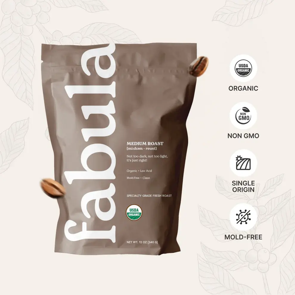 Organic Medium Roast Coffee - 12oz