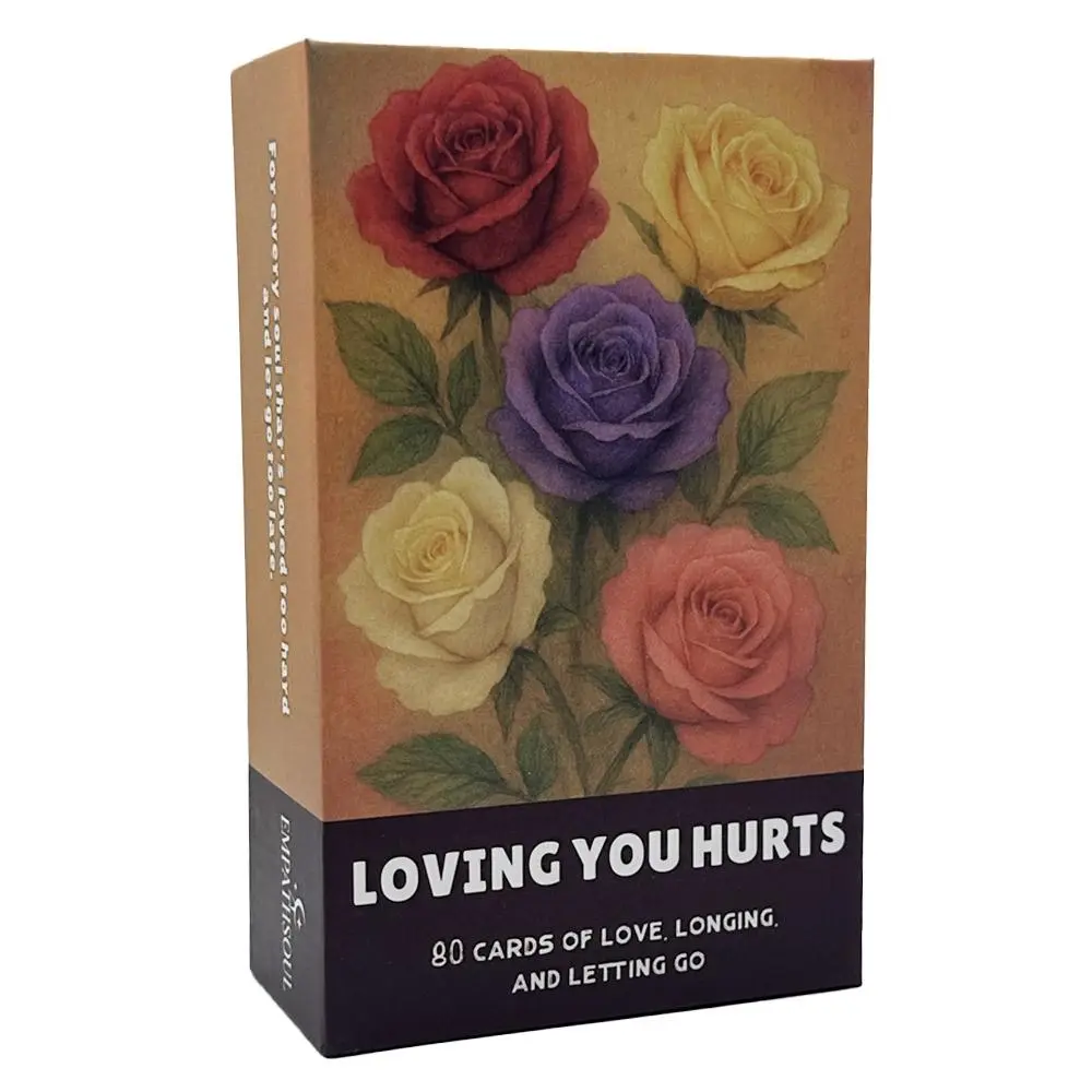 Loving Your Hurts Card Deck, Classic Tarot Cards, Tarot Card Decks, Tarot Card Game, Themed Card Game, Card Game for Party, Family, Fun Game for Party, Family, Friend, Card Games for Teens, Tarot Card Set