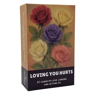 Loving Your Hurts Card Deck, Tarot Card Game, Themed Card Game, Card Game for Party, Family, Fun Game for Party, Family, Friend