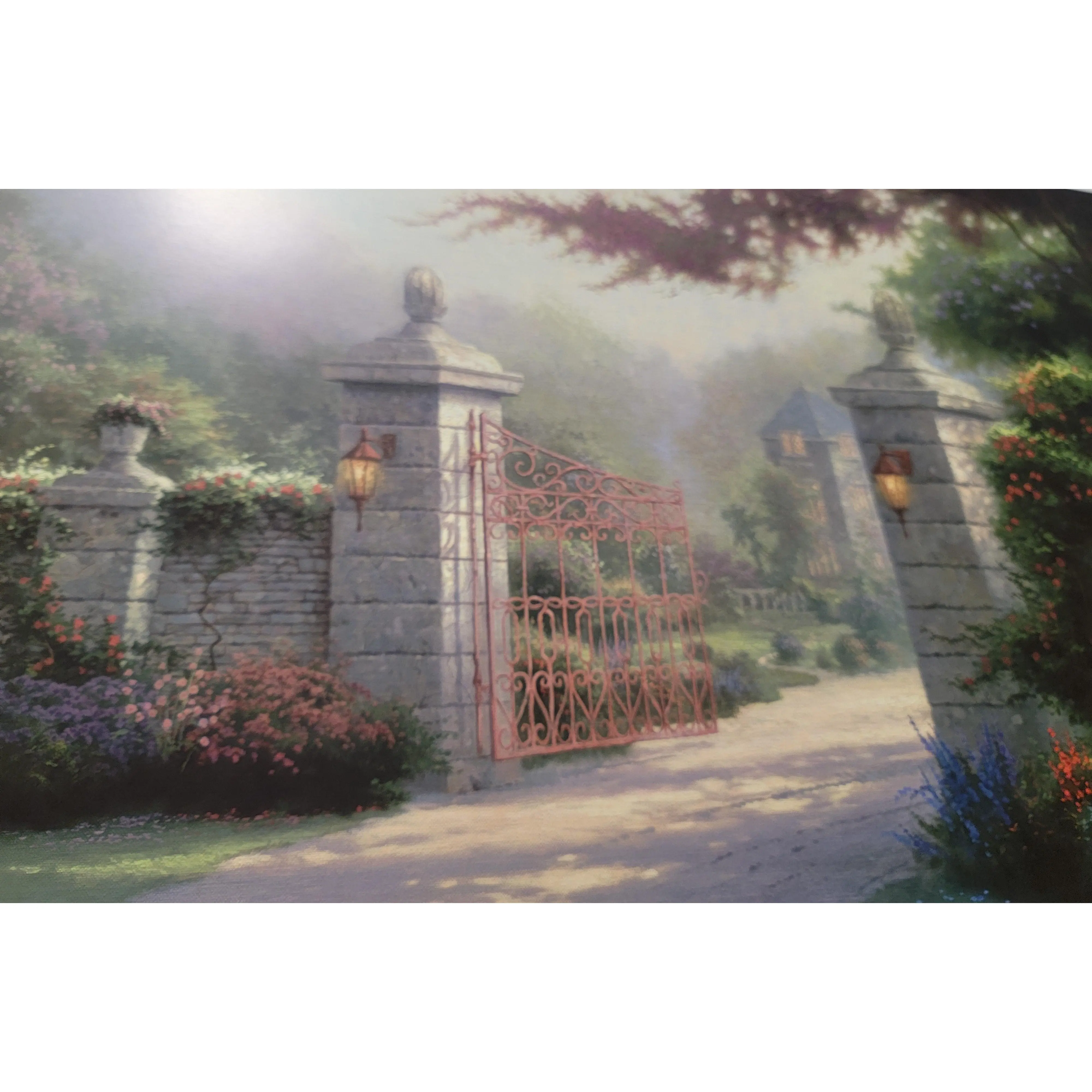 Summer Gate ( Small ) by Thomas Kinkade Limited Edition