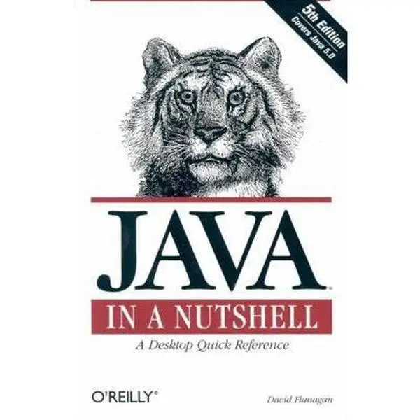 USED Book - Java In A Nutshell, 5th Edition by David Flanagan (Paperback) - english