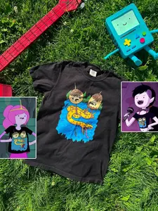 Marceline & Princess Bubblegum's Rock Shirt from Adventure Time (Adult Unisex shirt)
