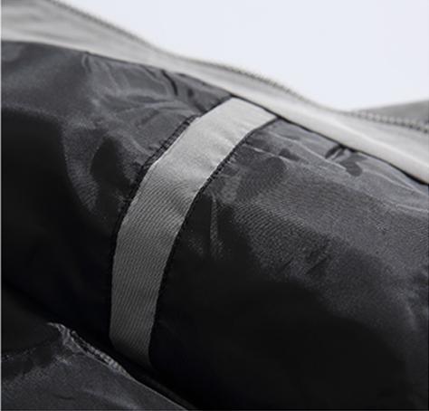 Men's Solid Color Waterproof Windproof Drawstring Zip-up Hoodie Jacket, Casual Long-Sleeve Outdoor Coat with Zipper Pockets, Suitable for Outdoor Activities, All-Season Men's Apparel, Menswear