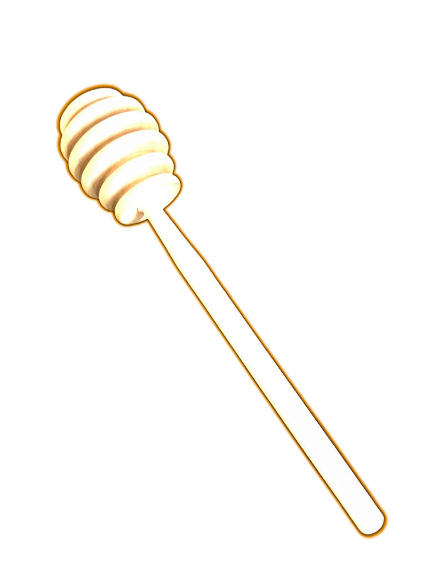 Wood Honey Dipper Spoon