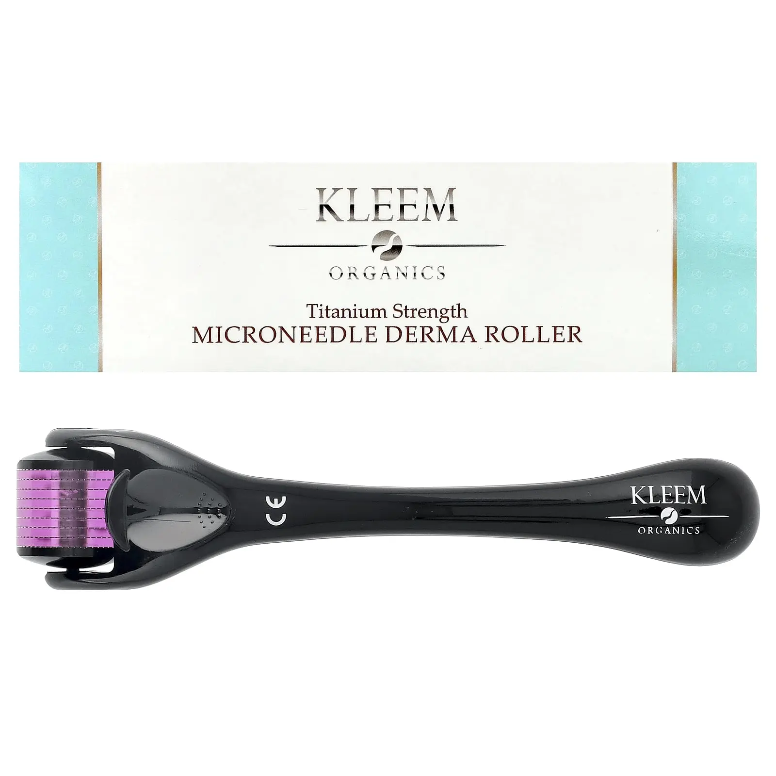 Kleem Organics Microneedle Derma Roller, Titanium Strength, 1 Count Kleem Organics Microneedle Derma Roller, Titanium Strength, 1 Count