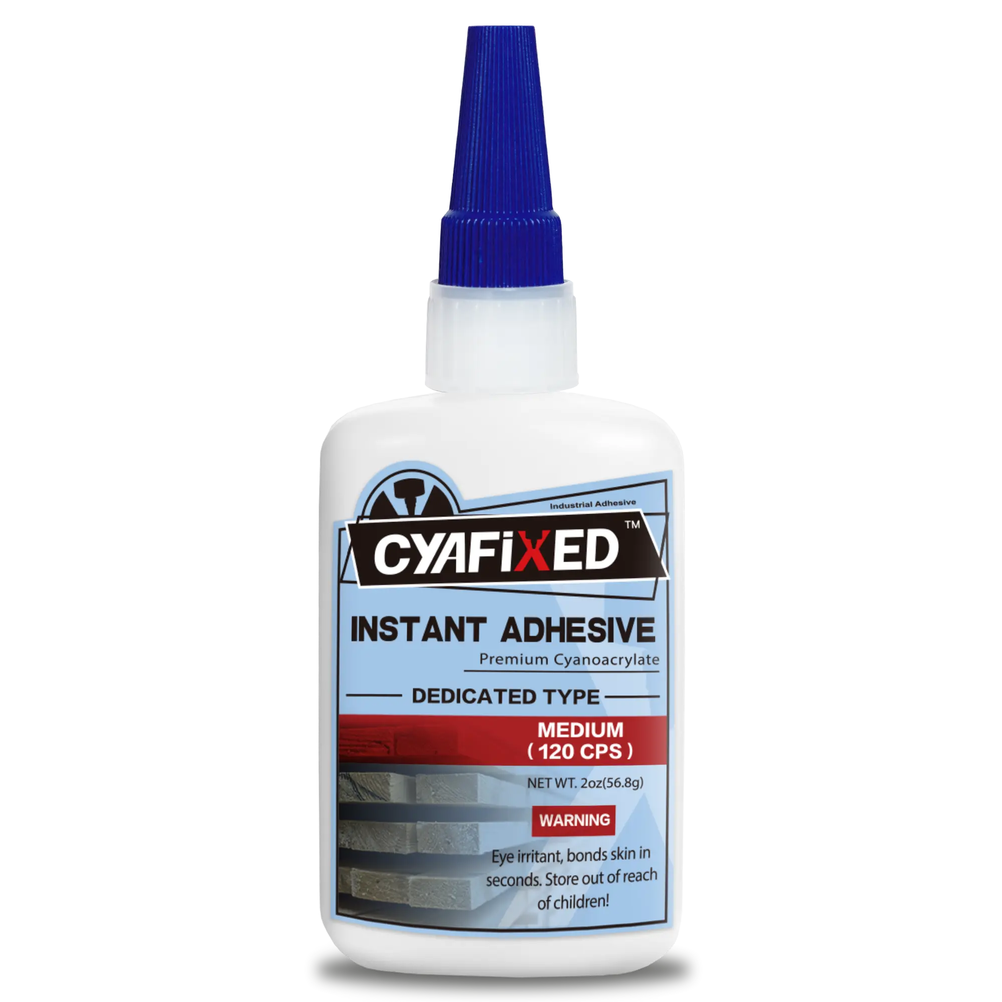 Professional Grade Cyanoacrylate Super Glue by CYAFIXED, Medium Viscosity CA Glue for Woodworking - Instant Adhesive for Woodturning, Pen Turning, Hobby Models & Most Wood Bonding