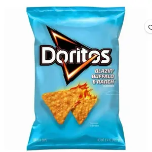 Doritos Blazin' Buffalo Ranch Flavor Tortilla Chips, 1 Bag (262.2 g) Doritos Blazin' Buffalo Ranch Flavor Tortilla Chips, 1 Bag (262.2 g)