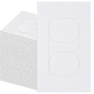 Outlet Insulators Draft Sealers, 100Pcs Electrical Outlet Insulation Pads, EVA Foam Gasket for Wall, Switch Socket Cover