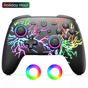【TikTokShopBlackFriday】switch 2 Wireless Controller for SWITCH 2 Console,Gengar ,Royal, Lighting, Fire design with Dual Vibration Game Joystick Remote,Smartphone switch 2 controller