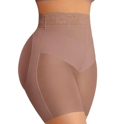 FeelinGirl Tummy Control Butt Lifting Seamless Shapewear Shorts For Women High Waisted Body Shaper Underwear Panty Smooth Under Dress Shapewear