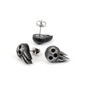 Lord Death's Mask Earrings Pair - Soul Eater