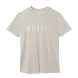 NOBULL Men's  Tee in Oatmeal