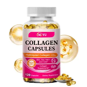Collagen Health Supplement , ​​Supports Skin Health and Joint Health, 120 Capsules