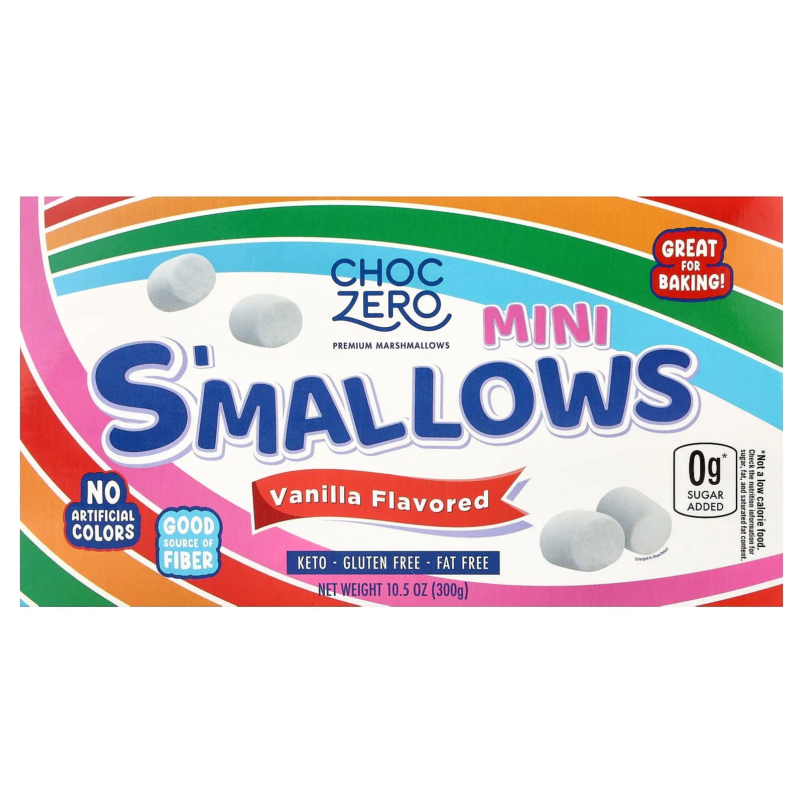 ChocZero Mini S'mallows, Vanilla, 10.5 oz (300 g)