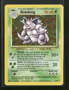 Base Set Nidoking #011/102