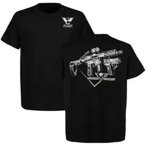 Wilson Combat Collector's Tee, High-Quality Tactical Print, Full Colour T-Shirt,Perfect for Fans Classic American Style