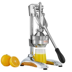 TikTokShopBlackFridayVEVOR Citrus Juice Press, Hand Press Orange Juicer Press, Commercial Grade Manual Citrus Juicer Lemon Squeezer, Easy-to-Clean Fruit Press Juicer for Lemon Pomegranate Orange Juice