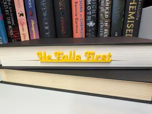 He Falls First Bookmark