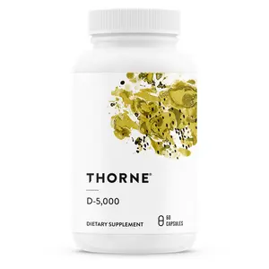 Thorne Vitamin D-5000 -NSF Certified for Sport - 60 Capsules Thorne Vitamin D-5000 -NSF Certified for Sport - 60 Capsules