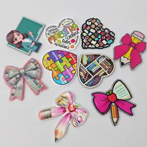 50pcs/bag Random Study Acrylics Flatbacks for DIY Craft