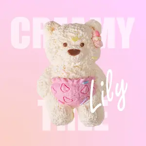 Creamy Tree Lily Bear Squishy Toy for Adult