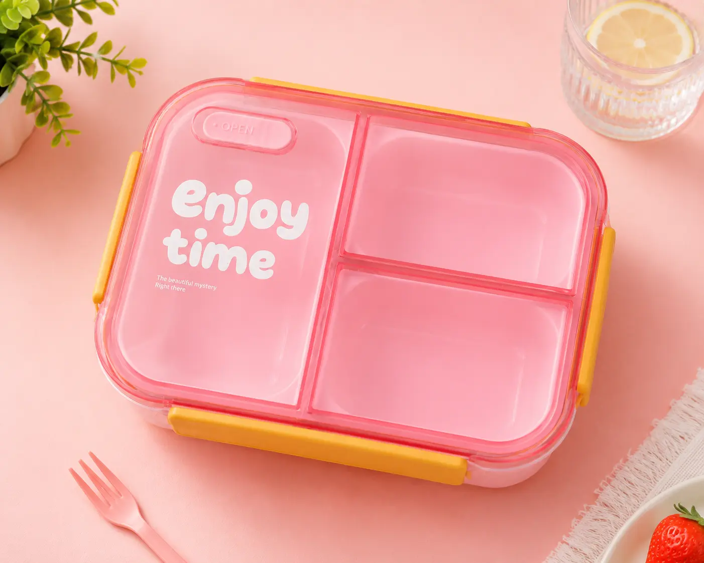 Portable Lunch Box, Kitchenware Tableware for Enjoyable Mealtime