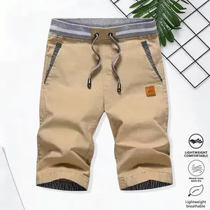 Men's Casual Knee-Length Shorts | Lightweight Breathable Summer Shorts with Drawstring Waist#SummerVibes