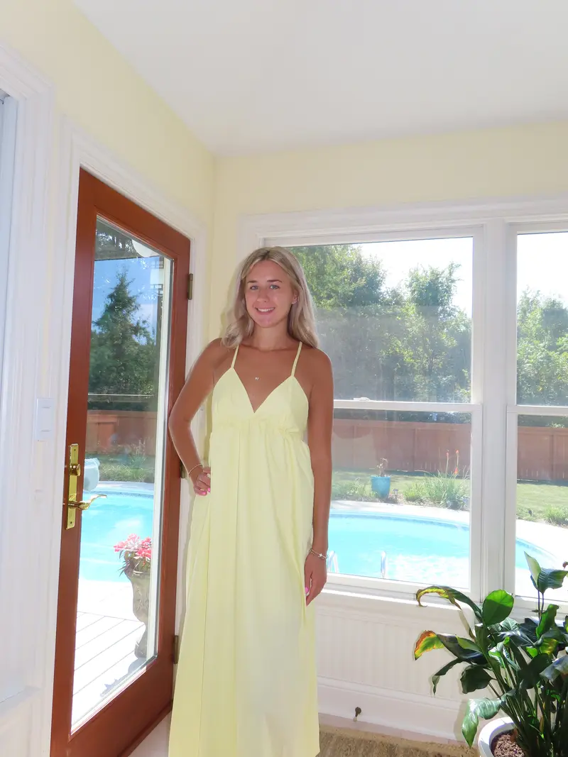 amazon yellow dress