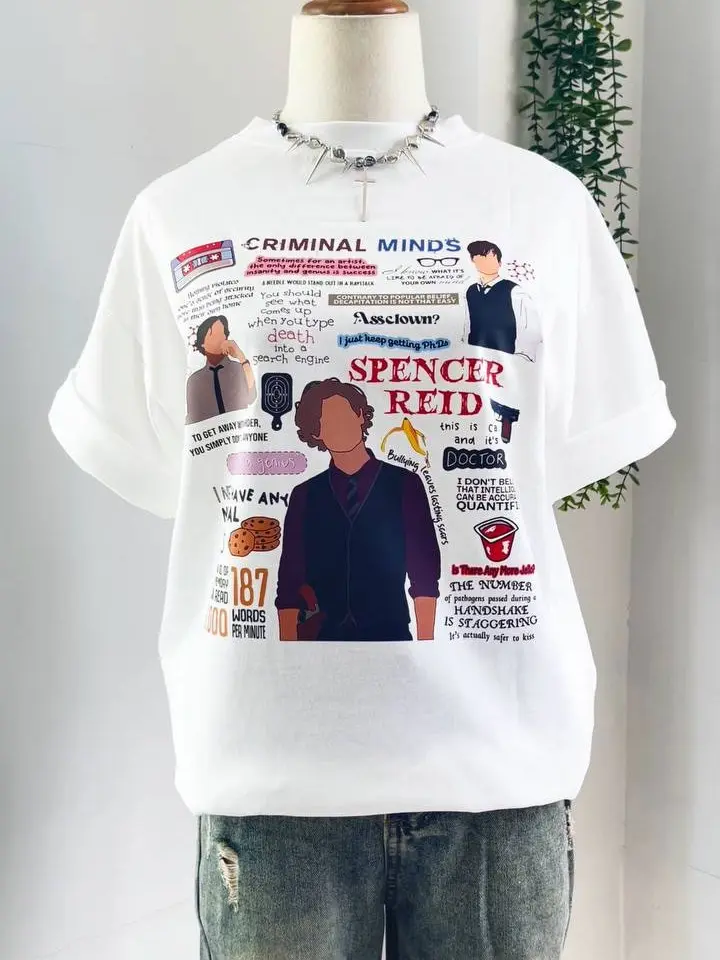 Spencer Reid Quotes Shirt, Spencer Reid Shirt, Criminal Minds Quotes Tee, Spencer Reid Vintage Style 90s T-shirt, Dr Spencer Reid Criminal Minds Shirt, Spencer Reid Merch, Criminal Minds Merch, Matthew Gray Gubler Shirt