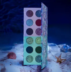 The Lost Kingdom - Eyeshadow Palette - 12 Intense Shades - Klarity Kosmetics