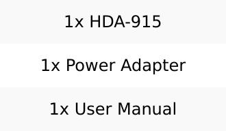 4K HDMI™ or ARC Audio Extractor Decoder (L/R, Optical) - HDA-915