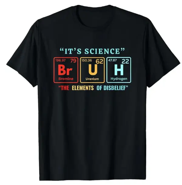 Men's Shortsleeve Humor Tee, Nerdy Science Meme Design Top, Soft Breathable Menswear for Self-Expression, Funny Dad Gifts, Cotton, Graphic, T-Shirt, Print, Classic, Funny Shirts, Humor Graphic Tee, Fabric, Funny Graphic Tee