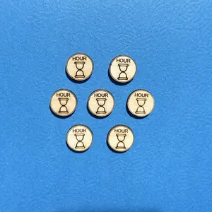MTG - Hour Counters - Magic the Gathering Counters - custom wood laser cut counters