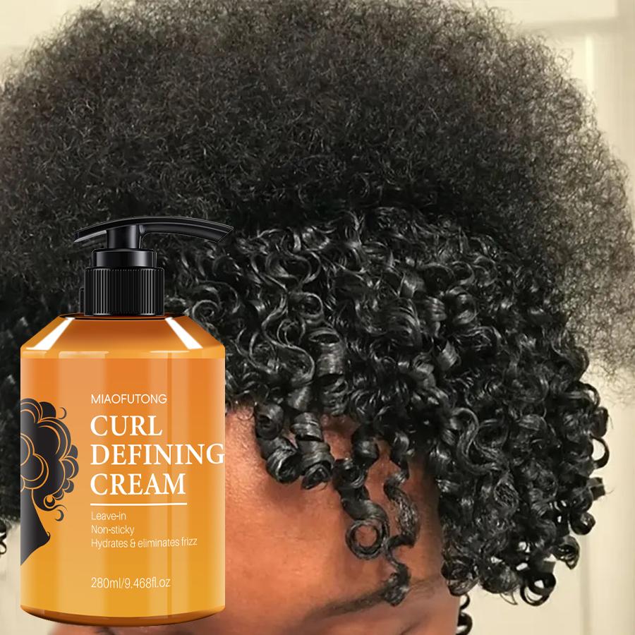 7-in-1 Curl Cream – Moisturizing and Nourishing Formula that Defines Natural Curls, Reduces Frizz, Softens Dry Hair, Enhances Shine and Elasticity, Easy Styling for Smooth and Manageable Curls, Suitable for Men and Women
