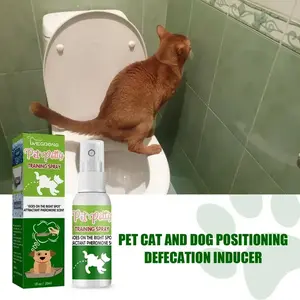 ZeroValley pet defecation inducer Cat and dog toilet supplies Toilet training systemlitter pellets, spray, litter tray, litter box, removal