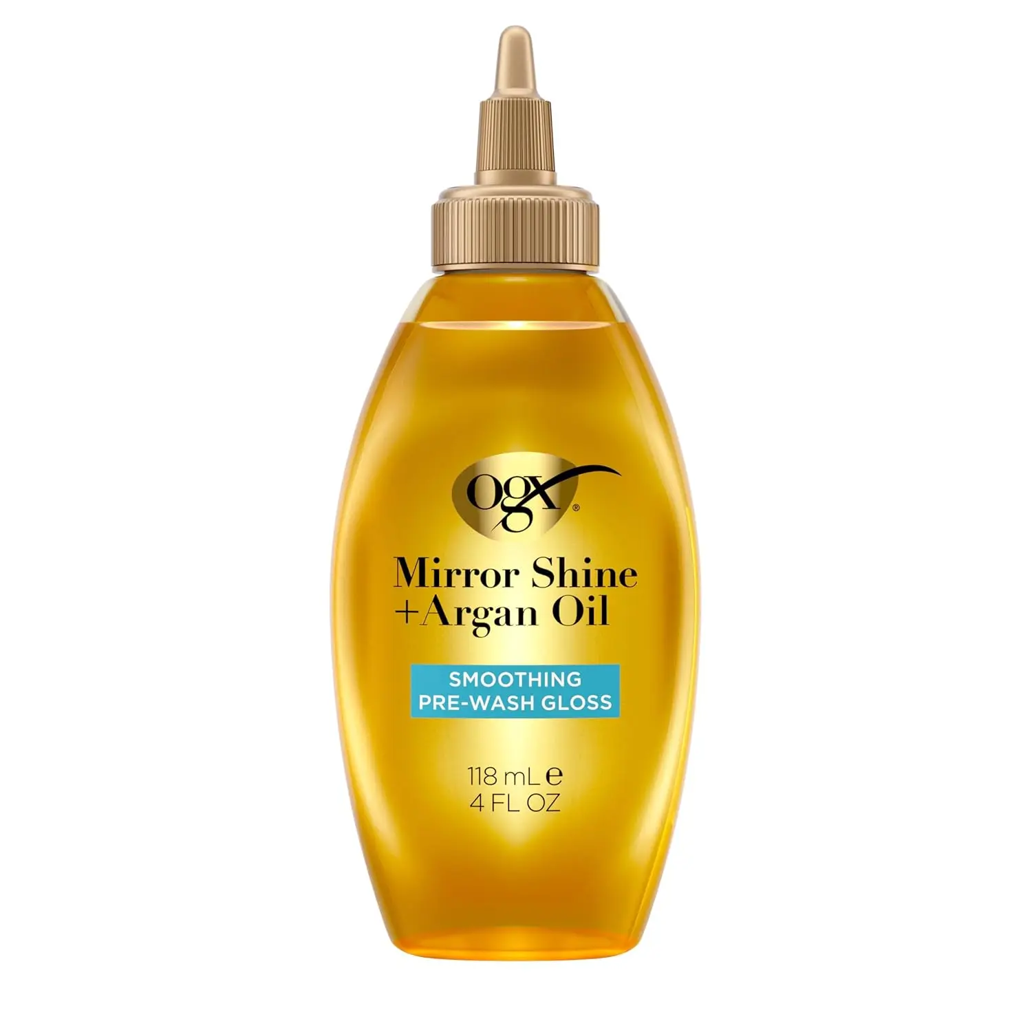 OGX Mirror Shine + Argan Oil Pre-Wash Gloss OGX Mirror Shine + Argan Oil Pre-Wash Gloss
