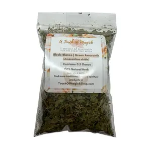 Bledo Blanco | Amaranthus viridis | Green Amaranth | Purification, Spiritual Cleansing, Resilience, Endurance | Santeria | Hoodoo | 0.5 Oz